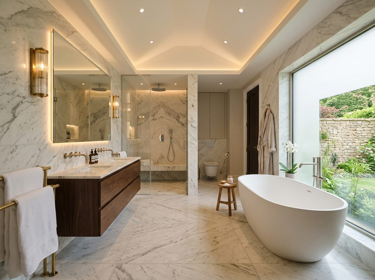 Custom Bathroom Renovation in Princeton
